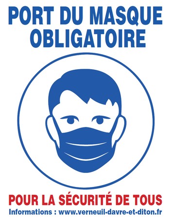 port du masque si communiqu